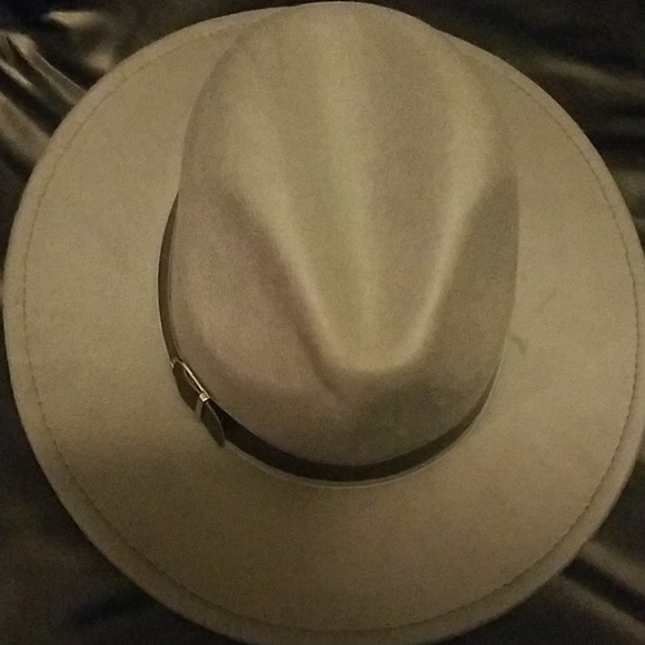 unbranded Other - UNISEX WIDE BRIM FEDORA (GRAY)